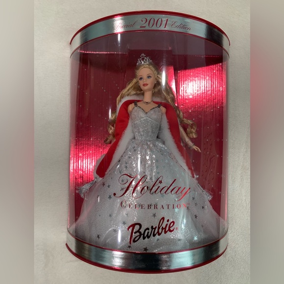 2001 Holiday Barbie - Picture 1 of 2